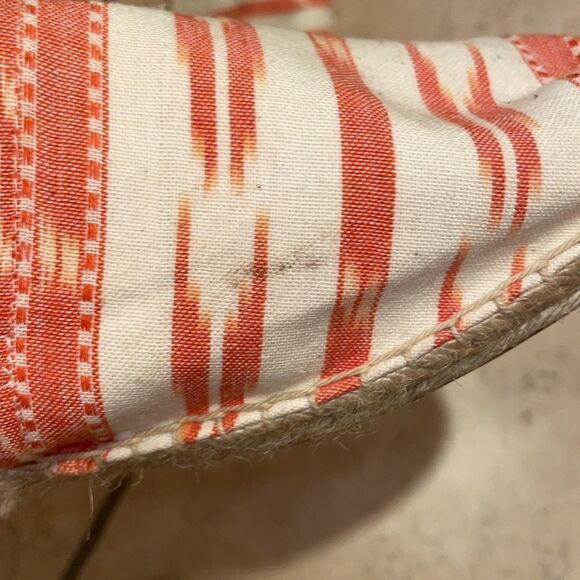 Soludos Res & White Ikat Espadrilles - Picture 6 of 9